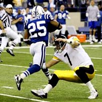 Trip to the Super Bowl - 2005 AFC Divisional Game - Steelers 21, Colts 18.
